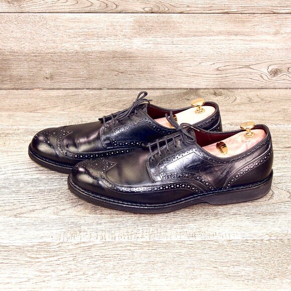Allen Edmonds LGA Wingtip 11 B Narrow Black * add $15 new Cedar Trees main image 9